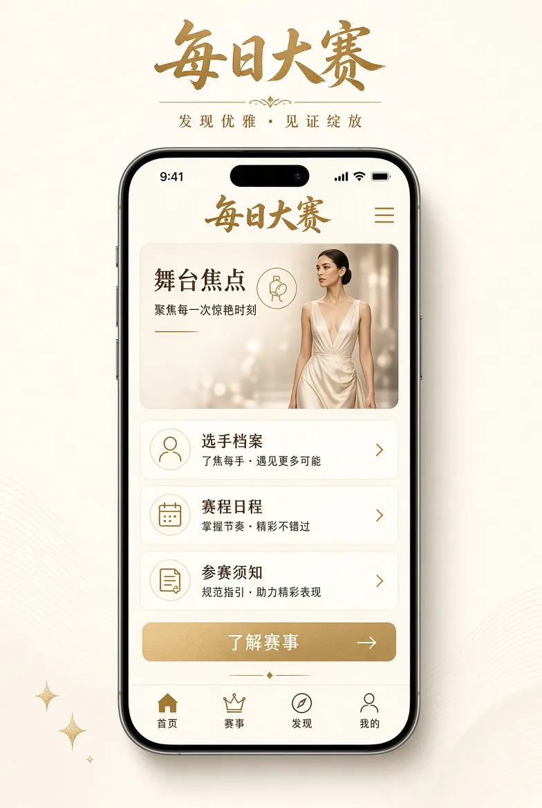 每日大赛移动端赛事浏览与服务说明